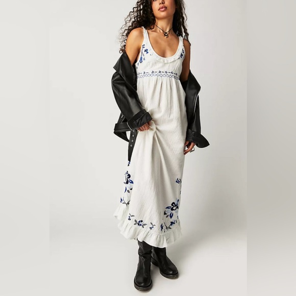 Free People Magda Dress Large - Picture 5 of 6